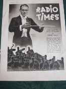 Music Ephermere: An illustrated song sheet of the 1934 Dance Band Record 'Radio Times' by Henry