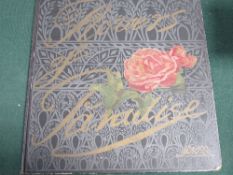 Flowers of Paradise by Reginald Hallward. 1st edition, 1889. Illustrated with Art Nouveau of flowers