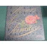 Flowers of Paradise by Reginald Hallward. 1st edition, 1889. Illustrated with Art Nouveau of flowers