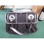 Authentic Fendi & silver patent bag with hologram & code no. A129092 in original dust bag.