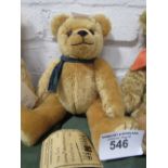 Limited edition Steiner teddy bear 'Papa', 67/100