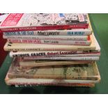 Collection of Osbert Lancaster books, 13 new pocket cartoons 1950's - 1970's, some 1st editions,