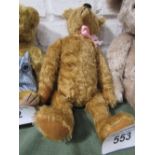 12inch mohair teddy bear by Diane Tuborg, Conneticut, USA