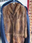 Short fur coat & long fur coat