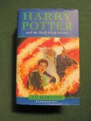 Harry Potter 1st edition, Harry Potter & the Half Blood Prince, with dust cover. Estimate £40-50.