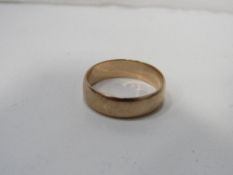 Gents 9ct gold ring