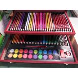 Complete colouring & sketch studio. Estimate £8-15.