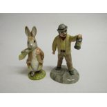 Beswick Beatrix Potter, Benjamin ate a lettuce leaf & Farmer Potatoes