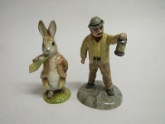 Beswick Beatrix Potter, Benjamin ate a lettuce leaf & Farmer Potatoes