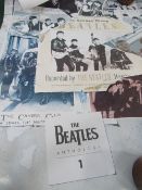 4 Beatles Anthology posters including un-issued Anthology 3 poster. Estimate £20-30.