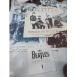 4 Beatles Anthology posters including un-issued Anthology 3 poster. Estimate £20-30.