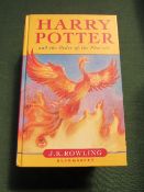 Harry Potter 1st edition, Order of The Phoenix, no dust cover. Estimate £40-50.