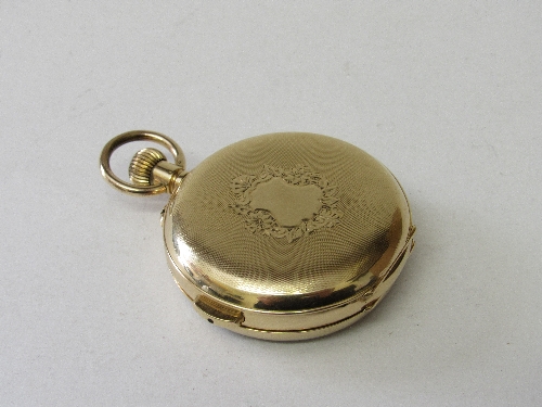 18ct gold repeater pocket watch, in good working order. Estimate £1,200-1,300. - Image 3 of 5