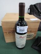 4 bottles of Penfolds Cabernet Sauvignon, Bin 707, Vintage 1997, in original wine box
