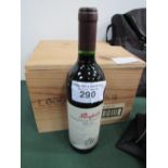 4 bottles of Penfolds Cabernet Sauvignon, Bin 707, Vintage 1997, in original wine box