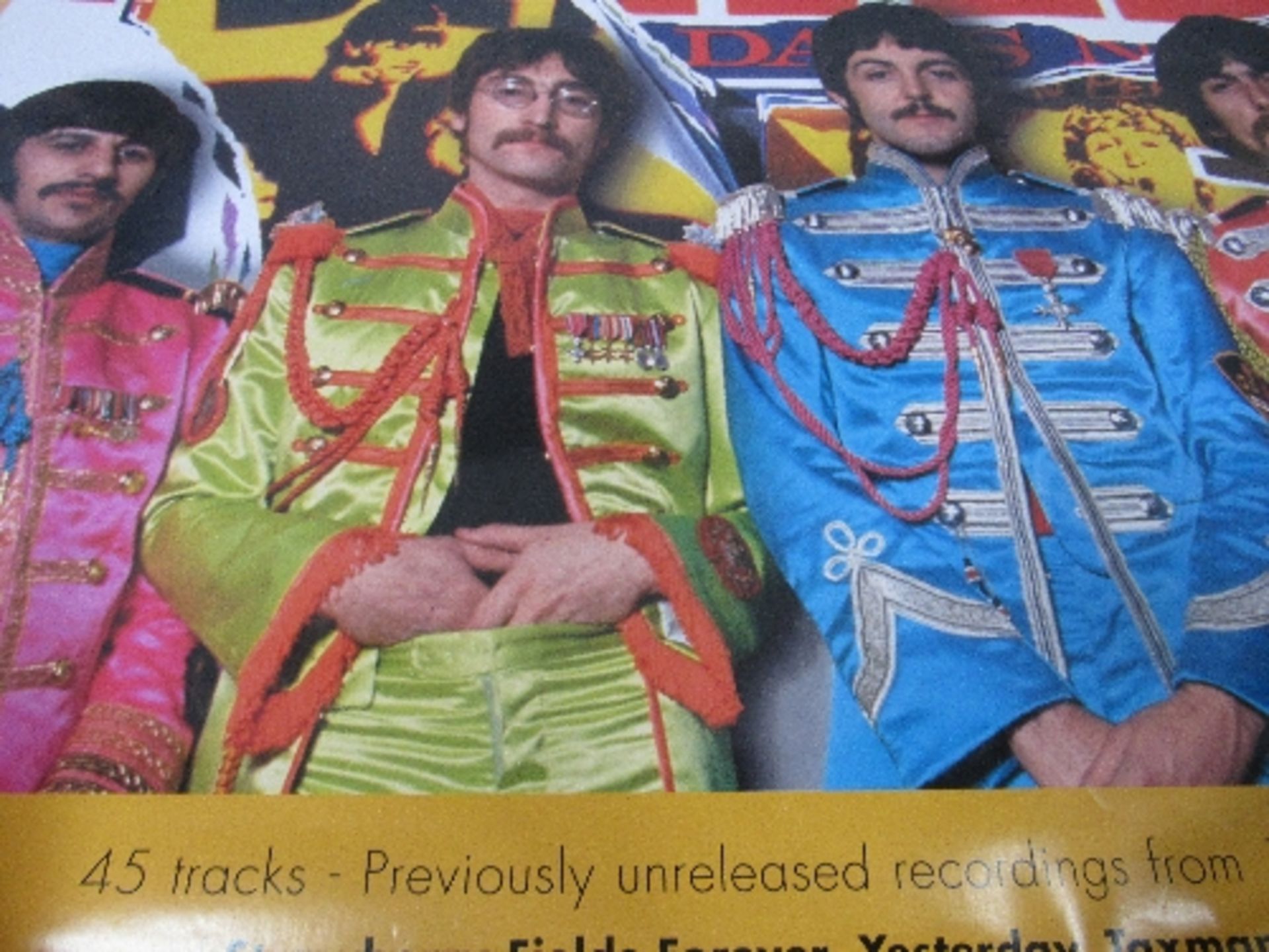 4 Beatles Anthology posters including un-issued Anthology 3 poster. Estimate £20-30. - Image 3 of 5