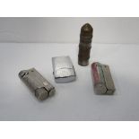 Collection of vintage lighters. Estimate £10-20.
