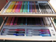 75 piece stationery set. Estimate £8-15.