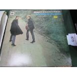 5 original Simon & Garfunkel & Paul Simon LP records of the 60's & 70's including Bridge over