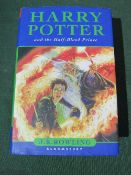 Harry Potter & the Half Blood Prince, 1st edition. Estimate £30-40.