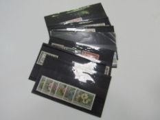 Box of stamps, World Ranges on stock cards & in packets of 1000's. Estimate £40-60.