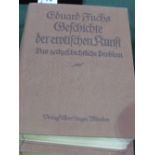 Eduard Fuchs: 2x 3 volume sets of his books on erotic art. Text in German with 100's of