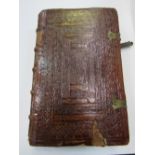 Fine early 17th century bindings the letter of Saint Paul, edited by William Este. Text in Latin,