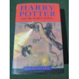 Harry Potter & The Goblet of Fire, 1st edition. Estimate £30-40.