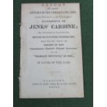 Rare report Pamphlet of Military interest 'Report by Officers of U.S. Army of Experiments on Jenks