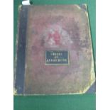 Rare 1842 hard bound edition of 'The Insignia of the Orders of Knighthood' & 'The Royal Order of the