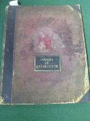 Rare 1842 hard bound edition of 'The Insignia of the Orders of Knighthood' & 'The Royal Order of the