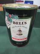 Bells Whisky decanter, Ex Special Christmas 1989, 75cl. Estimate £10-12.