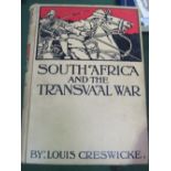 South Africa & The Transvaal War, Louis Creswicke, 7 volumes. Estimate £20-30.