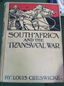 South Africa & The Transvaal War, Louis Creswicke, 7 volumes. Estimate £20-30.