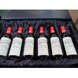 Connoisseurs collection of 6 half bottles of Chateaux Cap Saint-Martin Bordeaux, 2011