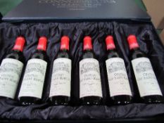 Connoisseurs collection of 6 half bottles of Chateaux Cap Saint-Martin Bordeaux, 2011