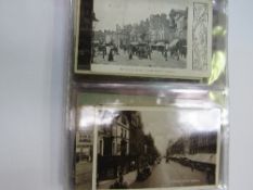 2 albums of Reading postcards from 1900's