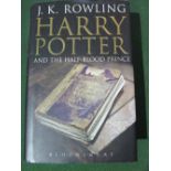 Harry Potter & the Half Blood Prince, 1st edition. Estimate £30-40.