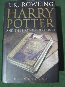 Harry Potter & the Half Blood Prince, 1st edition. Estimate £30-40.