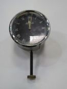 Jaeger vintage car clock. Estimate £20-30.
