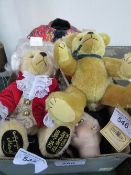 Limited edition Steiner teddy bear 'Papa' 67/100; Mozart bear to commemorate 250 years since his