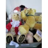 Limited edition Steiner teddy bear 'Papa' 67/100; Mozart bear to commemorate 250 years since his