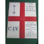 Rare copy of Boer War Interest 'C.I.V. War Souvenir complete with Regimental Numbers' containing