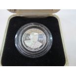 Maltese 25th anniversary of Independence coin in a box. Estimate £20-30.