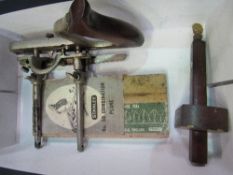 Stanley Combination plane no. 50, circa 1967 with 9 plough cutters, 7 beading cutters, 1 tongue