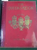 The Queen's Reign. A series of 6 original folio sized periodicals in it's original folder. Issued in