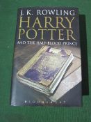 Harry Potter & the Half Blood Prince, 1st edition. Estimate £30-40.