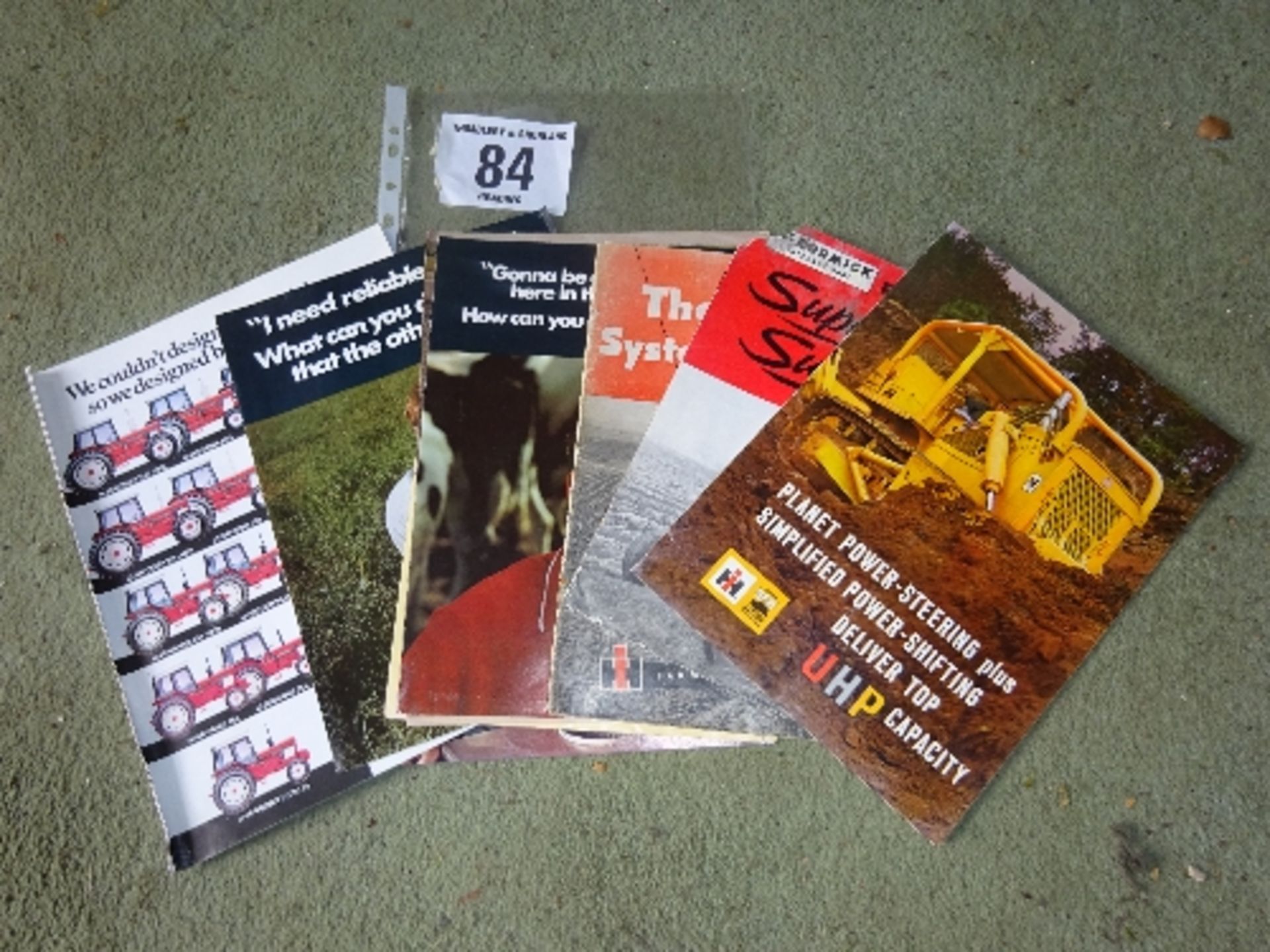 Various International Harvester & Farmall leaflets