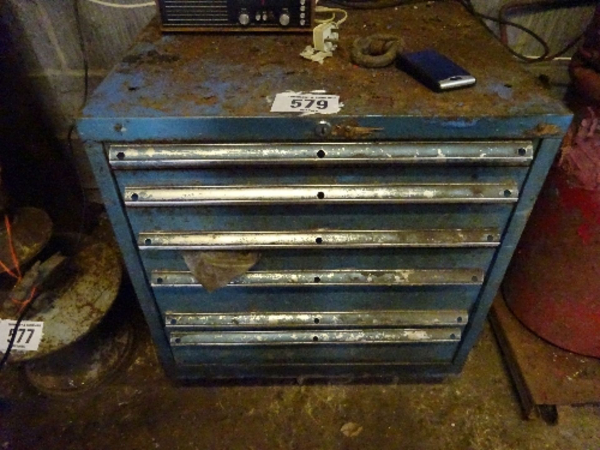 Tool cabinet and contents