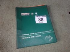 Howard rotovator service bulletins folder